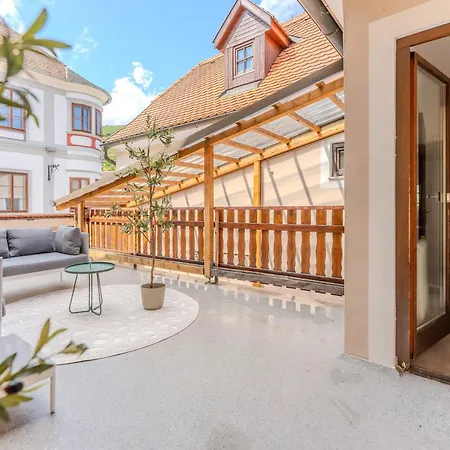 Tatil Evi The Cozy Townhouse - Donaublick Spitz Spitz an der Donau